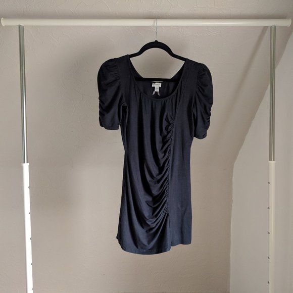 Dynamite Navy Short Feel Good Dress S - Picture 2 of 7
